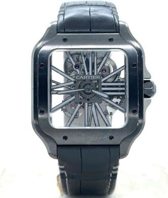 Cartier Pre-owned Cartier Whsa0009 Skeleton Dial Mens Watch WHSA0009