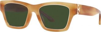 Tory Burch Tory Burch Womens TY7186U-192073 TY7186U 53 192073 Fashion Sunglasses - Brown - One Size