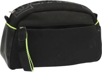 Chanel Pre-owned Clutches, female, Black, Size: ONE SIZE Pre-owned Nylon Pouch