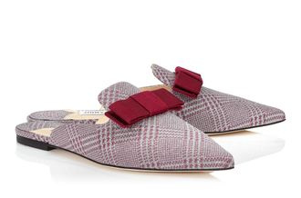 Jimmy Choo London Galaxy Prince of Stars Flat Mules Size 36.5