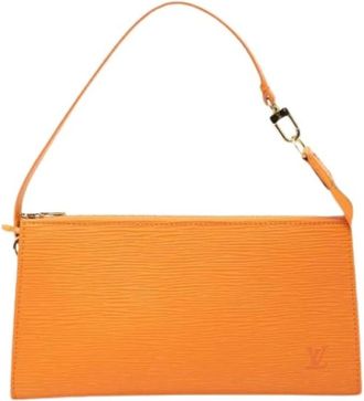 Louis Vuitton Pre-owned Shoulder Bags, female, Orange, Size: ONE SIZE Pre-owned Pochette Accessoires