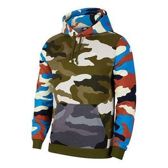 Nike Sportswear Club Fleece Camouflage Colorblock CQ7764-327