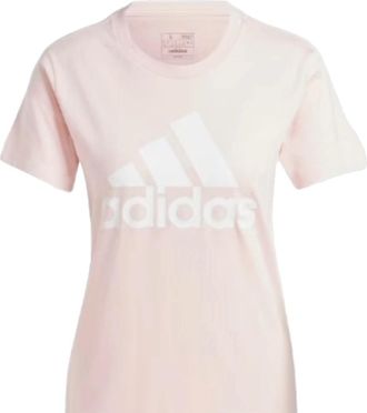 adidas (WMNS) adidas Essentials Logo T-Shirt Asia Sizing Pink IY4322