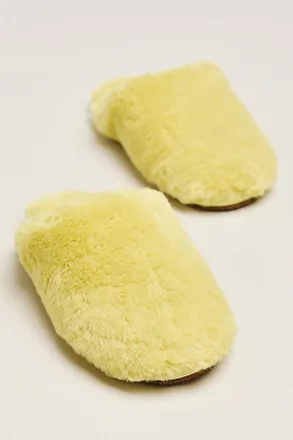 Maeve Faux Fur Slippers