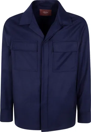Cruna Shirt Chest Flap Patch Pockets Bruges