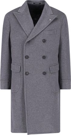 Tagliatore Cappotto Doppiopetto In Cashmere Rupert