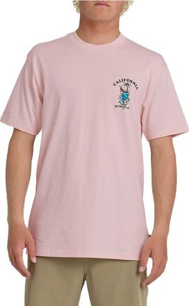 Quiksilver CA Skull Tail Cotton Graphic T-Shirt in Rosewater at Nordstrom, Size Xx-Large