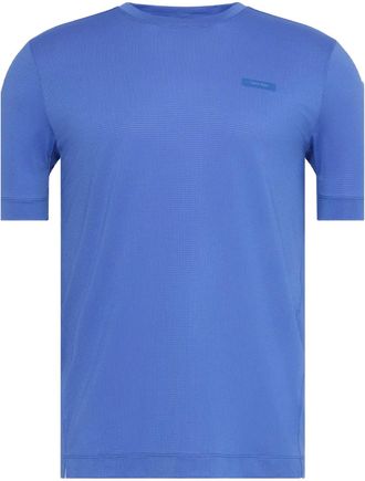 Calvin Klein short-sleeve logo T-shirt - men - Polyester/Elastane - M - Blue
