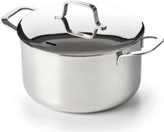 alva Maestro stainless steel stockpot in Silver 4Qt at Nordstrom