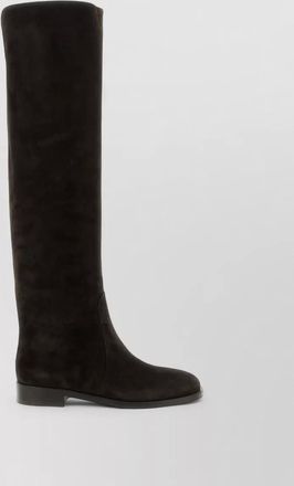 Gianvito Rossi suede leather high boots