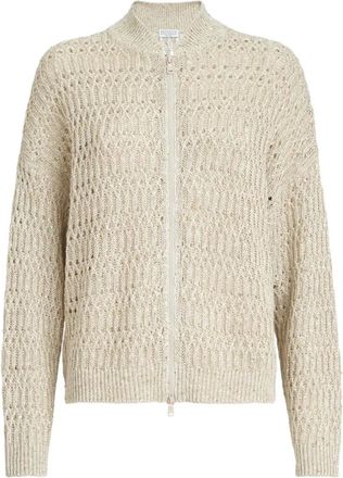 Brunello Cucinelli Mujer, Jerseys, Beige, Talla: L
