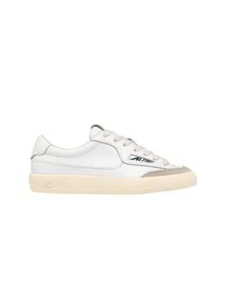 Autry Woman Windscape Low Sneakers In Leather White Sclw Uk01