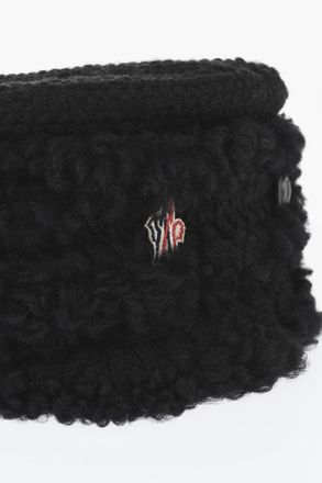Moncler APR&Egrave;S-SKI Eco-Shearling Breton Hat Moncler