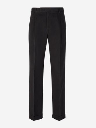 Pantaloni Torino Cotton Formal Trousers