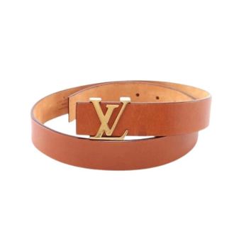 Louis Vuitton Pre-owned Vintage Leather Belt - female - Louis Vuitton Vintage - Vintage Belts - Brown - ONE SIZE - Pre-owned