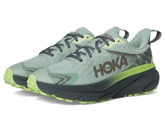 Hoka One One Mens Challenger 7 GORE-TEX(r) Mens Shoes Aloe Vera/Lettuce : 9.5 D - Medium, Textile