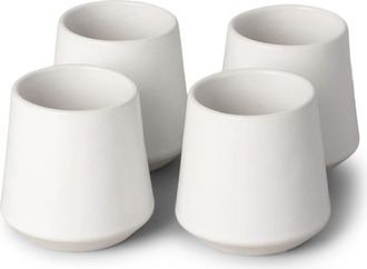 Fable Interiors The Cups Set of 4 Cups in Cloud White at Nordstrom