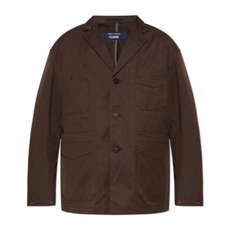 Comme Des Gar&ccedil;ons Blazers, male, Brown, Size: M Cotton Blazer