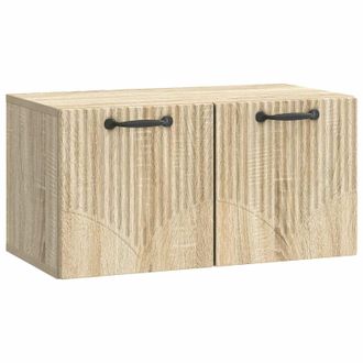 vidaXL Mueble Para Tv De Pared Roble Sonoma 59,5 X 31 X 30 Cm Vidaxl