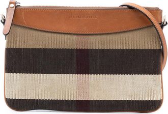 Burberry Pre-owned Burberry Mega Check Canvas Peyton Crossbody Ladies HSQ993VCVK0YU8XV