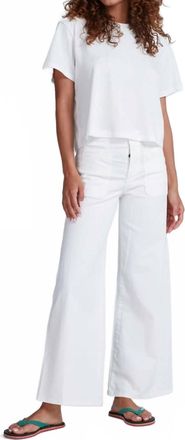 ASKK NY The Jam Flare Pants In Ivory