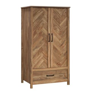 Sauder Cannery Bridge Armoire, Sindoori Mango finish