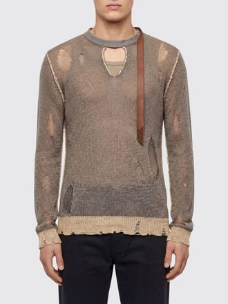 Diesel Maglia in cotone usurato Diesel