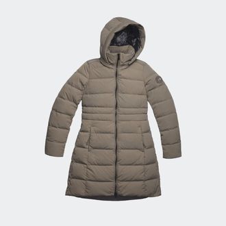 Canada Goose Aurora Parka (Women, Taupe Grey, XXL)
