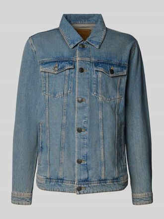 Jack & Jones Jack & Jones Regular Fit Jeansjacke mit Brusttaschen in Jeansblau, Gr&ouml;&szlig;e XL