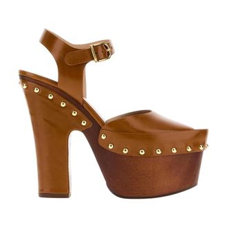 Chlo&eacute; Schoenen, Dames, Bruin, 39 EU, High Heel Sandalen