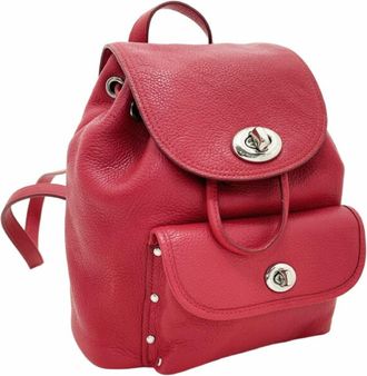 Coach Leather Backpack (Pre-Owned)