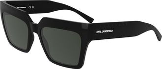 Karl Lagerfeld KL6181S N 001 Womens Sunglasses Black Size 55