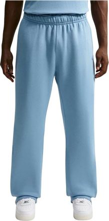 Nike Fleece CS Open-Hem Tracksuit Bottoms - Heren - Sport - Blauw - Maat: L Fleece