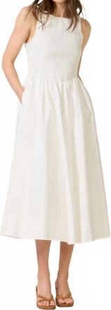Astr Hollie Dress In White