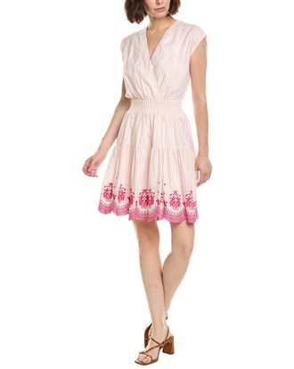 Nanette Lepore V-Neck Sleeveless Mini Dress