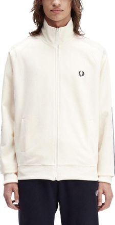 Fred Perry Track Jacket With Contrasting Webbing-Uomo