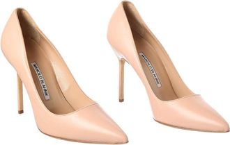 Manolo Blahnik Bb 105 Leather Pump (Authentic Pre-Loved)