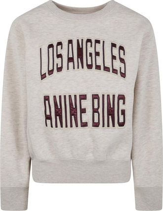 Anine Bing Round-neck Truien - Dames - Ronde hals truien - Beige - M - Truien & Vesten