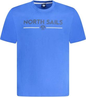 North Sails Shirts - Heren - T-shirts - Blauw - XS - Tops