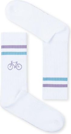 Greenbomb Bike Pixel Multifunktionssocken - Unisex | wei&szlig;