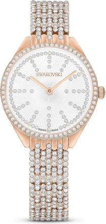 Swarovski Attract Rond Horloge - Dames - Accessoires - Roze - Maat: ONE Size