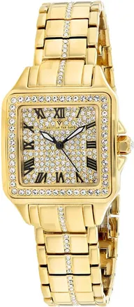 Christian Van Sant Womens Splendeur Gold tone Square 41mm