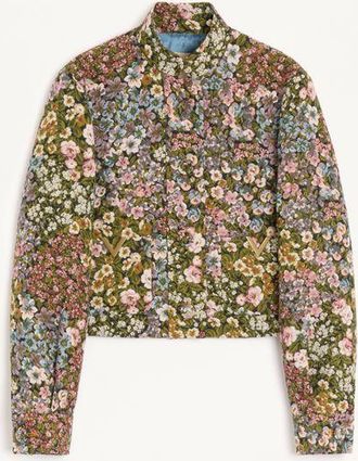 Valentino Caban In Gobelin Apres LHiver Fiorellini Donna NERO/MULTICOLOR 46