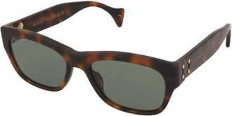Gucci Sunglasses, unisex, Brown, Size: 55 MM Sunglasses