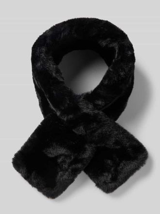 Kurt Beines Schal aus Kunstfell mit Schlaufe in Black, Gr&ouml;&szlig;e 1