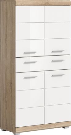 Inosign Midischrank »SIENA, Breite 74cm, 4 Türen, 1 Schubkasten, 4 Fächer, MDF-Front« TOPSELLER!, in verschiedenen Farben erhältlich, Badmöbel, Badschrank, Sc