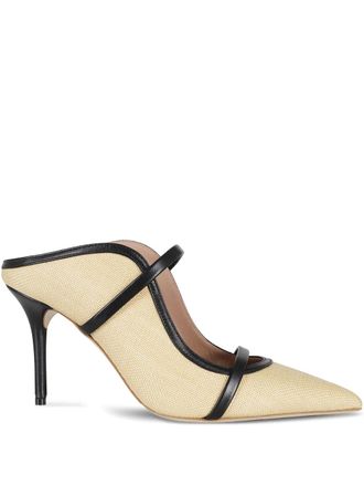 Malone Souliers Mules Maureen con tacco 85mm - Toni neutri