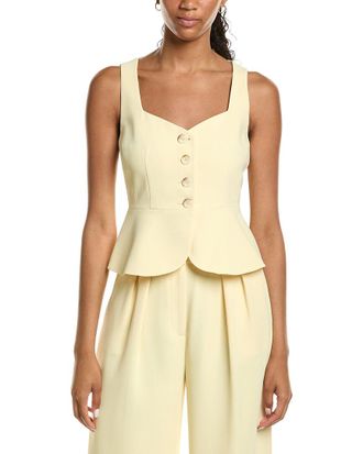 Kenneth Cole Curved Peplum Vest