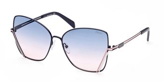 Pucci Emilio Pucci EP0179 90W Womens Sunglasses Blue Size 59