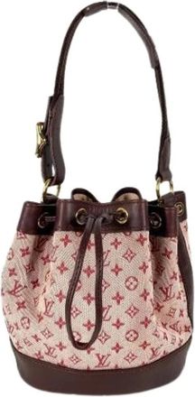 Louis Vuitton Pre-owned Bucket Bags, female, Red, Size: ONE SIZE Pre-owned Bucket Bag